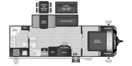 2025 KEYSTONE RV PASSPORT 2605RBWE 13368