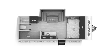 2020 FOREST RIVER WOLF PUP 17JG 13424