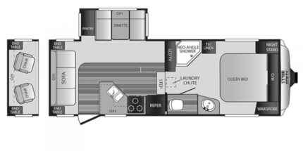 2016 KEYSTONE RV COUGAR 244RLSWE 13448