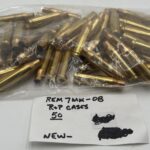 7mm-08 Remington Headstamp NEW brass 50 Count