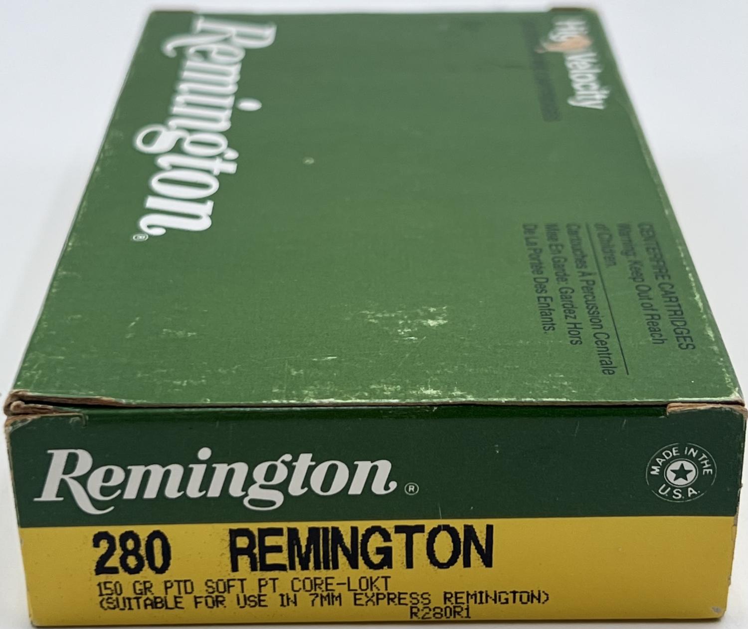 .280 Remington CORE-LOKT  150 gr PTD. Soft Point – 20 rounds