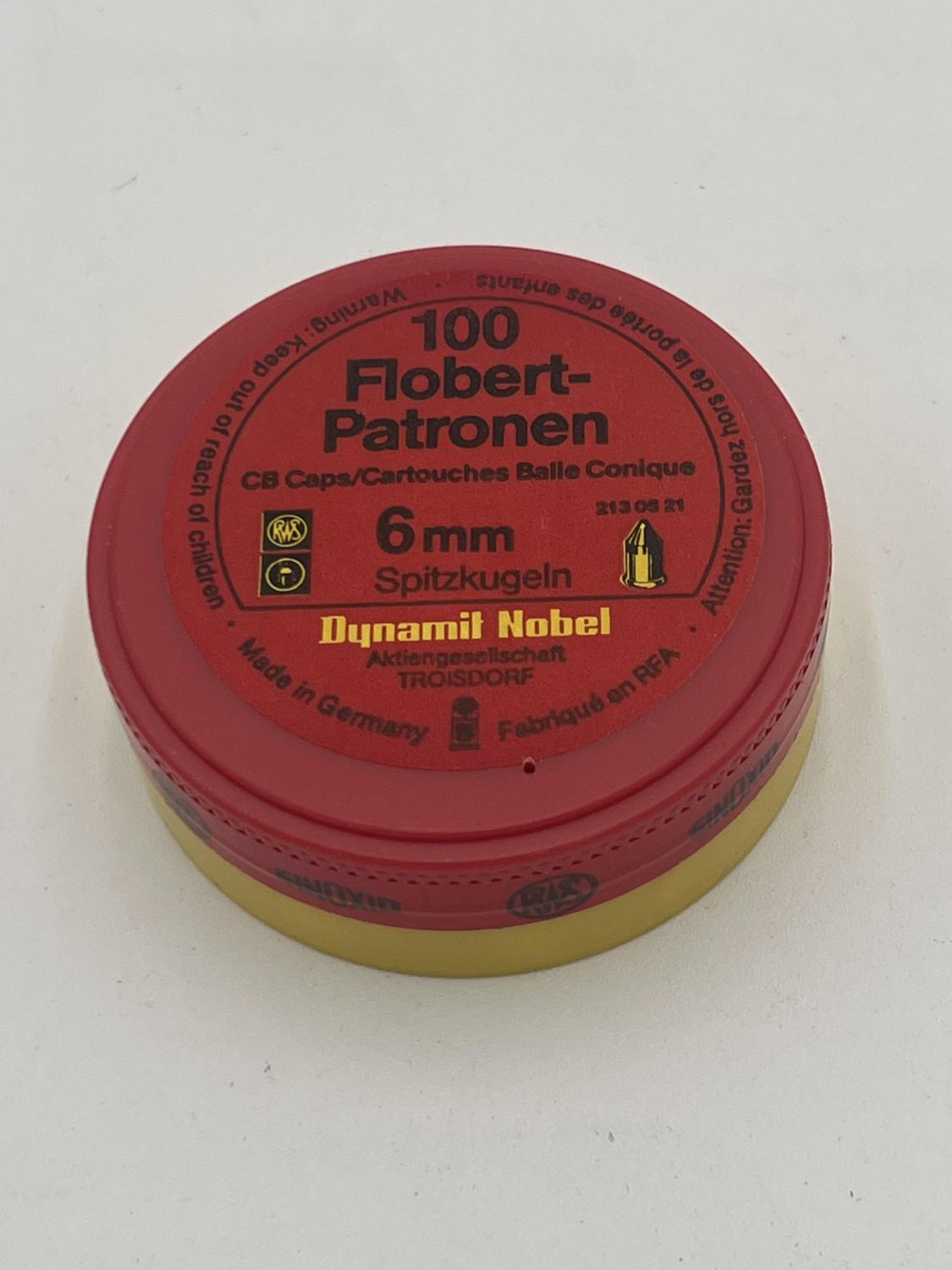 RWS 6mm Flobert CB caps