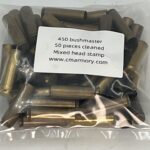 .450 Bushmaster Mixed headstamp cleaned brass 50 count bag (free shipping over 0)