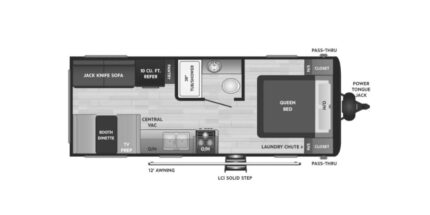 2021 KEYSTONE RV HIDEOUT 202RD 13460