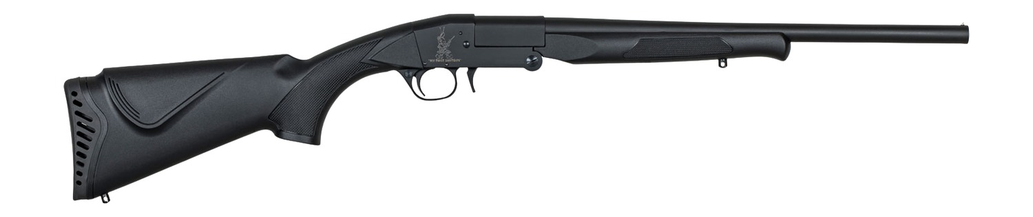 Crickett KSA4120S Jr. 20 Gauge Break Open 3″ 1rd 18.50″ Single Shot Barrel, Fixed Black Synthetic Stock, Right Hand
